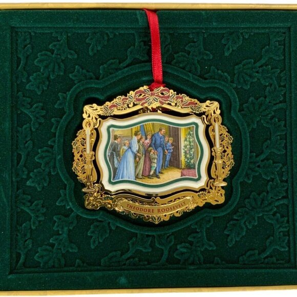 White House Historical Association 2011 Christmas Ornament Theodore Roosevelt - Picture 3 of 5